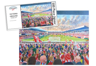 Victoria Ground Stadium Fine Art Jigsaw Puzzle - Stoke City FC